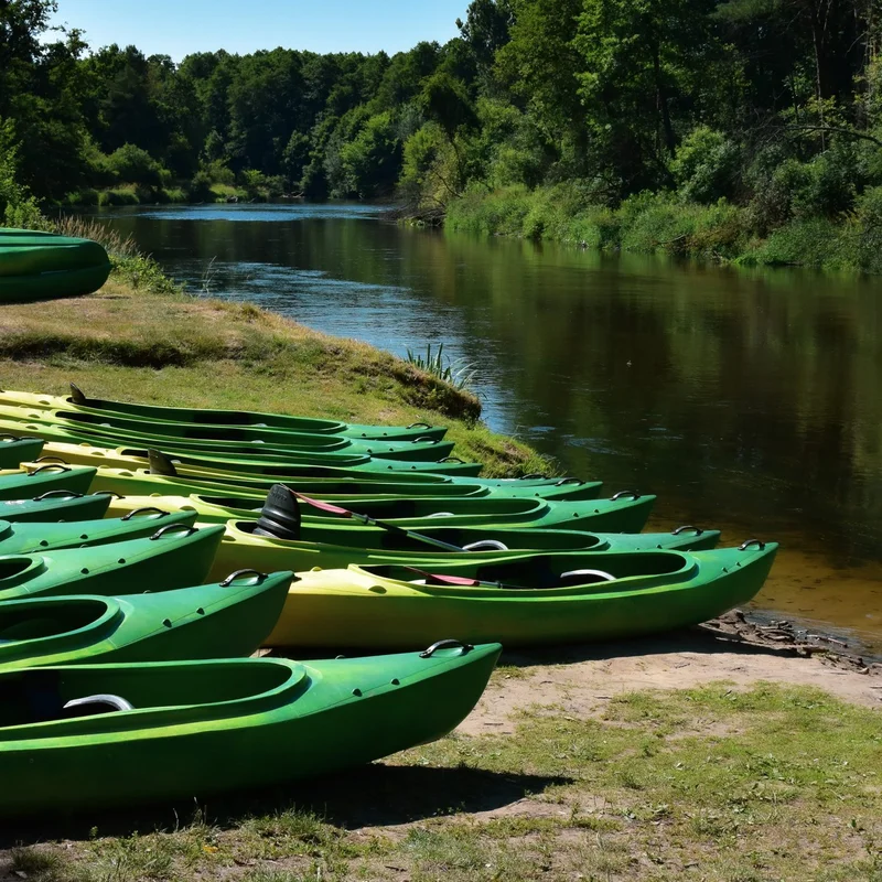 Kajaki mogą by dobrym pomysłem, gdy chcemy urozmaicić nasz team building.